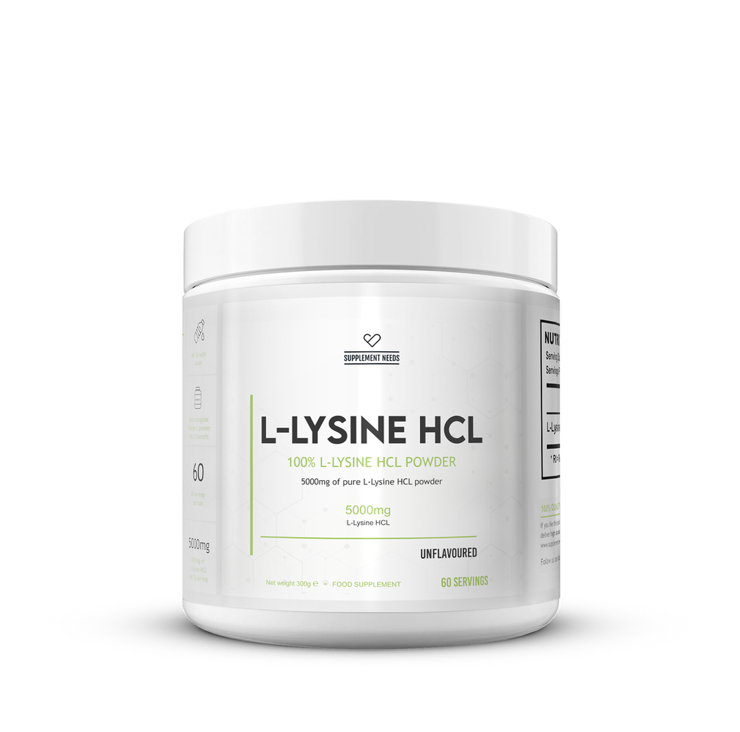 SUPPLEMENT NEEDS LYSINE POWDER - 300g