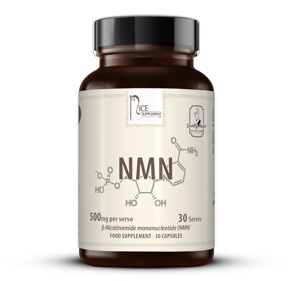 Nice Supplements Co NMN 500mg - 30/60 capsules – Strom Sports 