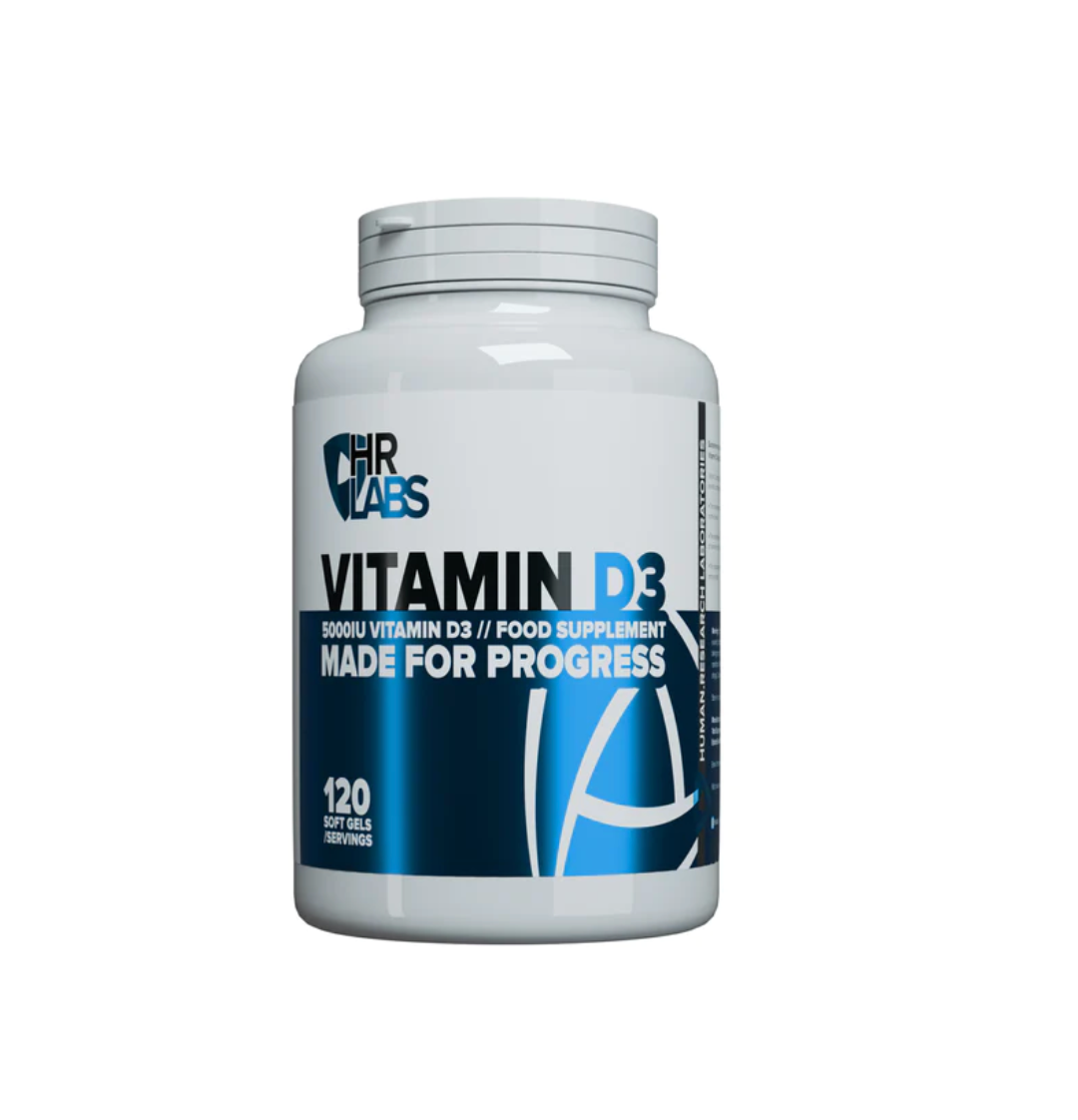 HR LABS VITAMIN D3 - 120 SOFTGELS