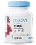 Osavi Biotin, 10mg Extra Strength - 60 vegan caps